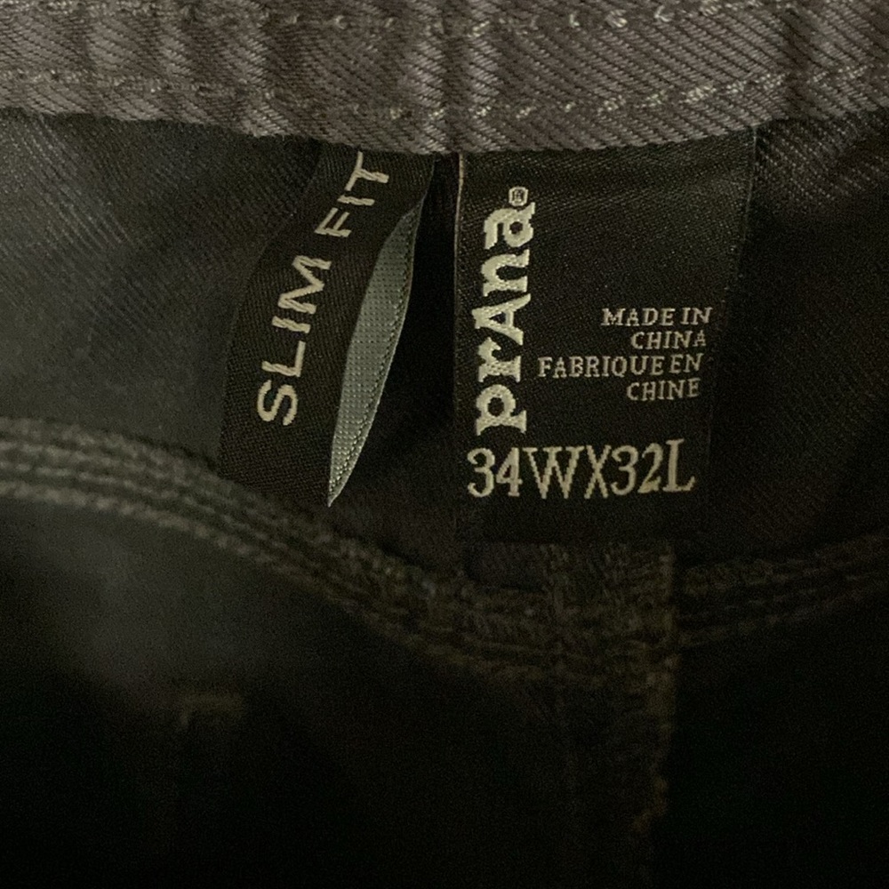 34 Prana Men’s Grey Jeans - Picture 3 of 6